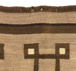 Navajo Crystal Rug c. 1915-20s, 53" x 38.5"