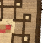 Navajo Crystal Rug c. 1915-20s, 53" x 38.5"