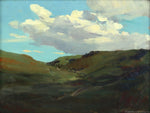Frank Tenney Johnson (1874-1939) - Wyoming Landscape #718