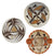Group of 3: Acoma Polychrome...