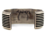 Navajo - Turquoise and Silver Bracelet c. 1950-60s, size 6.5