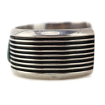 Navajo - Turquoise and Silver Bracelet c. 1950-60s, size 6.5