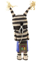 Kevin Sekakuku (b. 1977) - Hopi Koshare Kachina c. 2000s, 12.5" x 6.25" x 3.5"