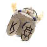Kevin Sekakuku (b. 1977) - Hopi Koshare Kachina c. 2000s, 12.5" x 6.25" x 3.5"