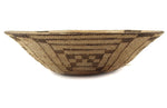 Pima Plaque with Geometric Design c. 1900, 16.5" diameter