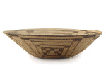 Pima Plaque with Geometric Design c. 1900, 16.5" diameter