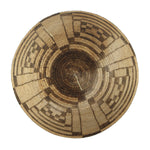 Pima Plaque with Geometric Design c. 1900, 16.5" diameter