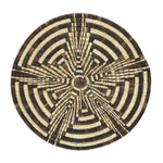 Tohono O'odham Plaque with Squash Blossom Design c. 1960s, 16" diameter