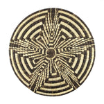 Tohono O'odham Plaque with Squash Blossom Design c. 1960s, 16" diameter