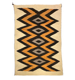 Navajo Crystal Rug c. 1930s, 63" x 33"