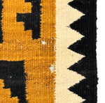 Navajo Two Grey Hills Rug c. 1940-50s, 59.5" x 31"