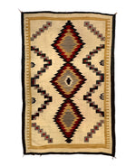 Navajo Ganado Rug c. 1920s, 66" x 44.5"