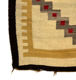 Navajo Ganado Rug c. 1920s, 66" x 44.5"