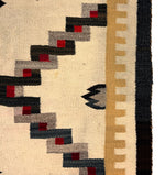 Navajo Ganado Rug c. 1920s, 66" x 44.5"