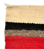 Navajo Gallup Throw c. 1980s, 33.5" x 16"