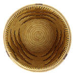 Tohono O'odham Polychrome Lidded Wastepaper Basket c. 1920-30s, 16" x 14.5"