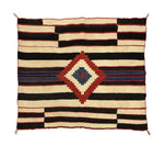 Navajo Child's Chief Blanket Variant c. 1900, 35.5" x 40"