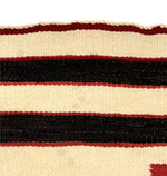 Navajo Child's Chief Blanket Variant c. 1900, 35.5" x 40"
