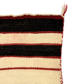 Navajo Child's Chief Blanket Variant c. 1900, 35.5" x 40"