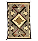 Navajo Crystal Rug c. 1920s, 93.5" x 57.5"