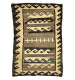 Navajo Double Saddle Blanket c. 1910s, 60" x 36"