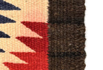 Navajo Single Saddle Blanket c. 1930s, 32" x 31.5"