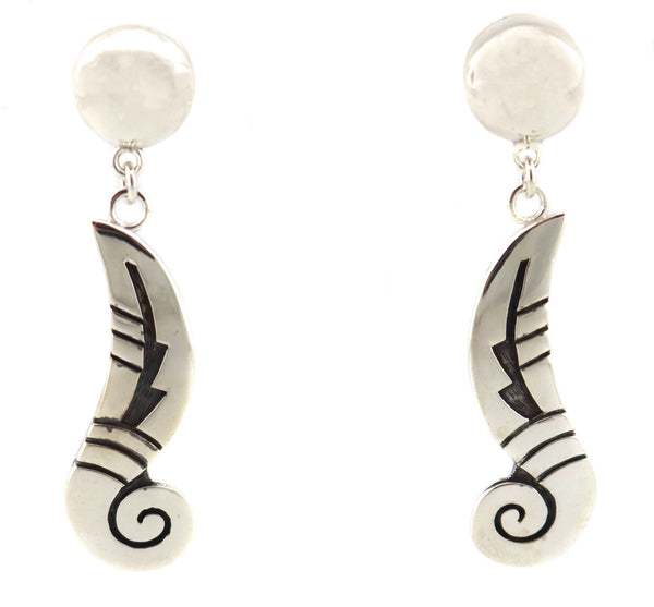 Roy Talahaftewa (b. 1955) - Hopi - Contemporary Sterling Silver Overla