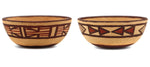 Quanita Kalestewa (b. 1932) - Pair of Zuni Polychrome Bowls c. 1950s, 1" x 2.75" (each)