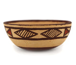 Quanita Kalestewa (b. 1932) - Pair of Zuni Polychrome Bowls c. 1950s, 1" x 2.75" (each)