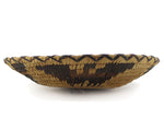 Tohono O'odham Polychrome Plaque with Eagle Pictorials c. 1940s, 7.5" diameter