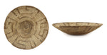 Pima Plaque with Geometric Design c. 1900, 10.5" diameter