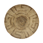 Pima Plaque with Geometric Design c. 1900, 10.5" diameter