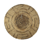 Pima Plaque with Geometric Design c. 1900, 10.5" diameter