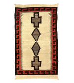 Navajo Ganado Rug c. 1900, 78" x 44"