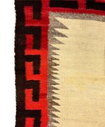Navajo Ganado Rug c. 1900, 78" x 44"
