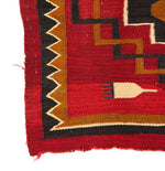 Navajo Red Mesa Rug c. 1910s, 99" x 54.5"