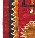 Navajo Red Mesa Rug c. 1910s, 99" x 54.5"