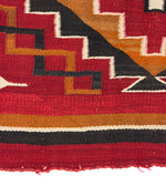 Navajo Red Mesa Rug c. 1910s, 99" x 54.5"