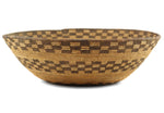 Yavapai Basket with Checkered Design c. 1900, 4.5" x 13.5"