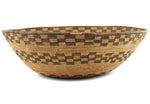 Yavapai Basket with Checkered Design c. 1900, 4.5" x 13.5"