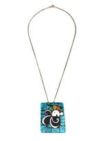 Mary Louise Tafoya - Santo Domingo (Kewa) - Contemporary Multi-Stone Mosaic Inlay Necklace, 19.875" length