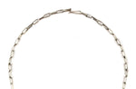 Roy Talahaftewa (b. 1955) - Hopi - Contemporary Necklace with Multi-Stone Sterling Silver Overlay Pendant and Handmade Chain, 3.125" x 1.875"