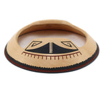 Agnes Nasonhoya Setalla (b. 1956) - Hopi Polychrome Parrot Pictorial Plate c. 1990s, 11" diameter plate