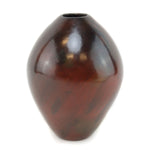 Alice Cling (b. 1946) - Navajo Redware Vase with Fire Clouds c. 1990s, 5.25" x 4.5"