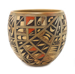 Rodina Huma (b. 1947) - Hopi Polychrome Jar c. 1980s, 6.25" x 6.75"