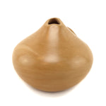 Iris Youvella Nampeyo (1944-2018) - Hopi Vase with Carved Corn Design c. 1990s, 3" x 3.5"