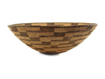 Pima Basket with Geometric Design c. 1900, 5.75" x 16"