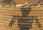 Pima Basket with Human Figures c. 1890-1900, 3.25" x 5.5"