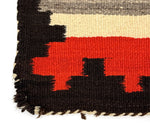 Navajo Ganado Rug with Crosses c. 1900, 74" x 53"