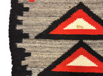 Navajo Ganado Rug with Crosses c. 1900, 74" x 53"